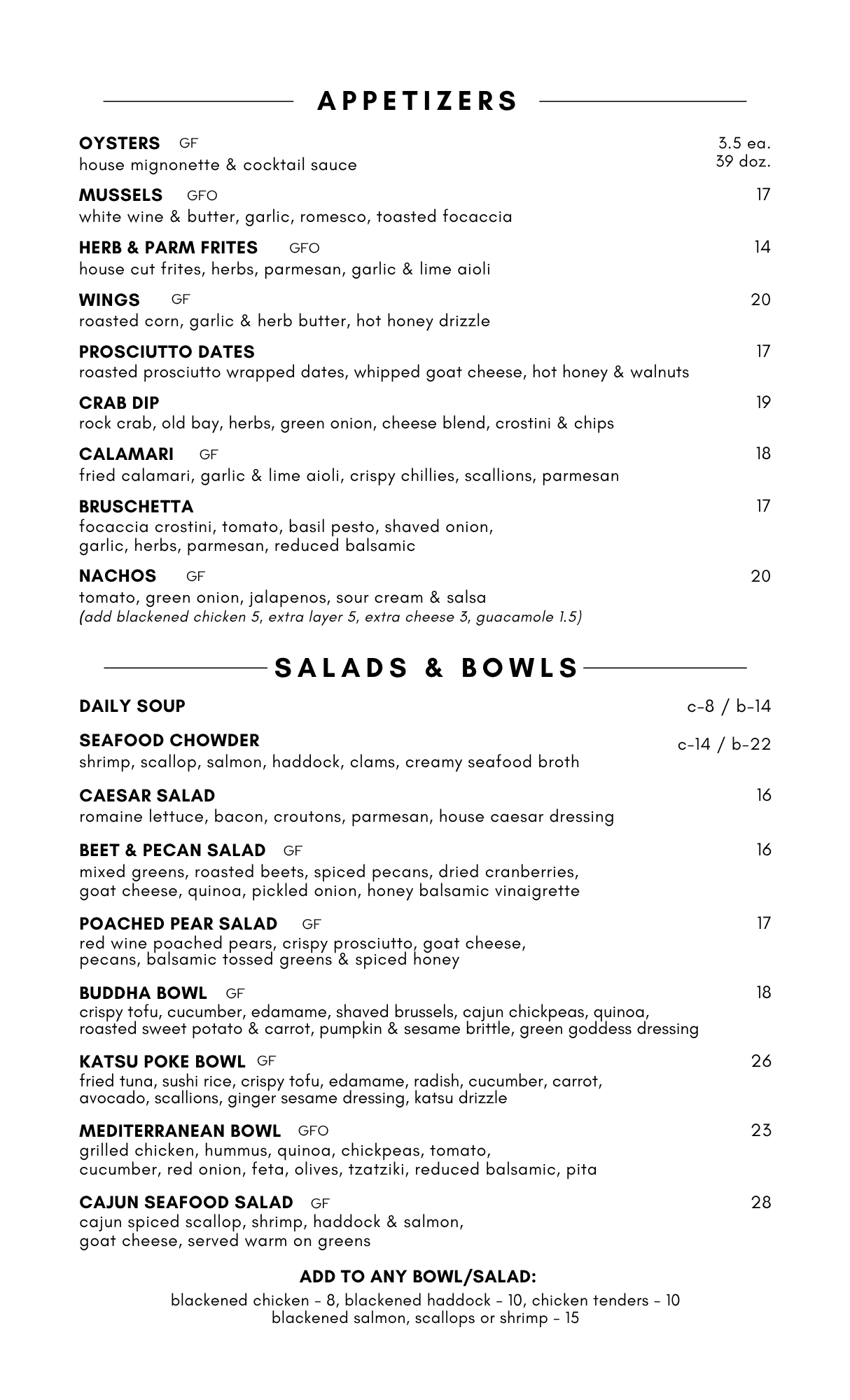 Salads & Starters - June 23
